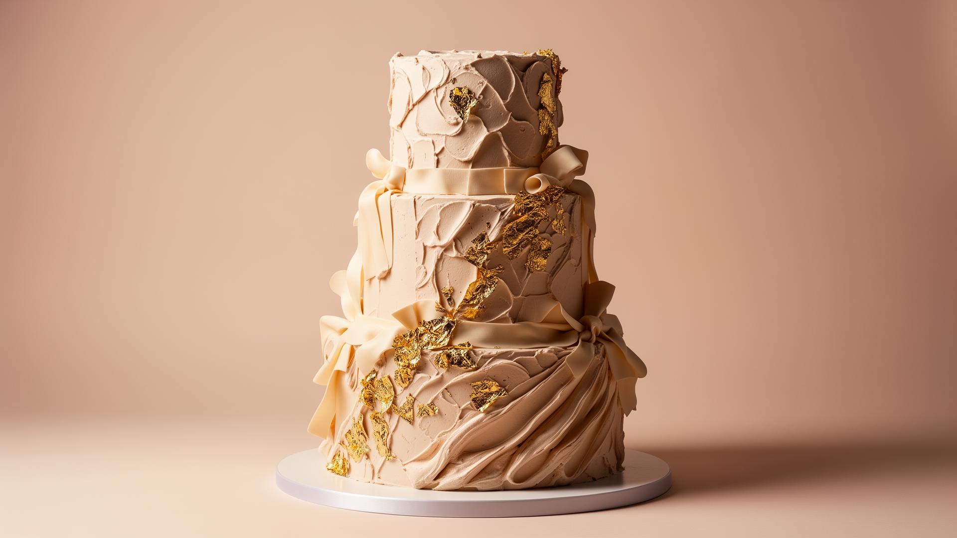 Hand-sculpted Maison Crème cake, portrait